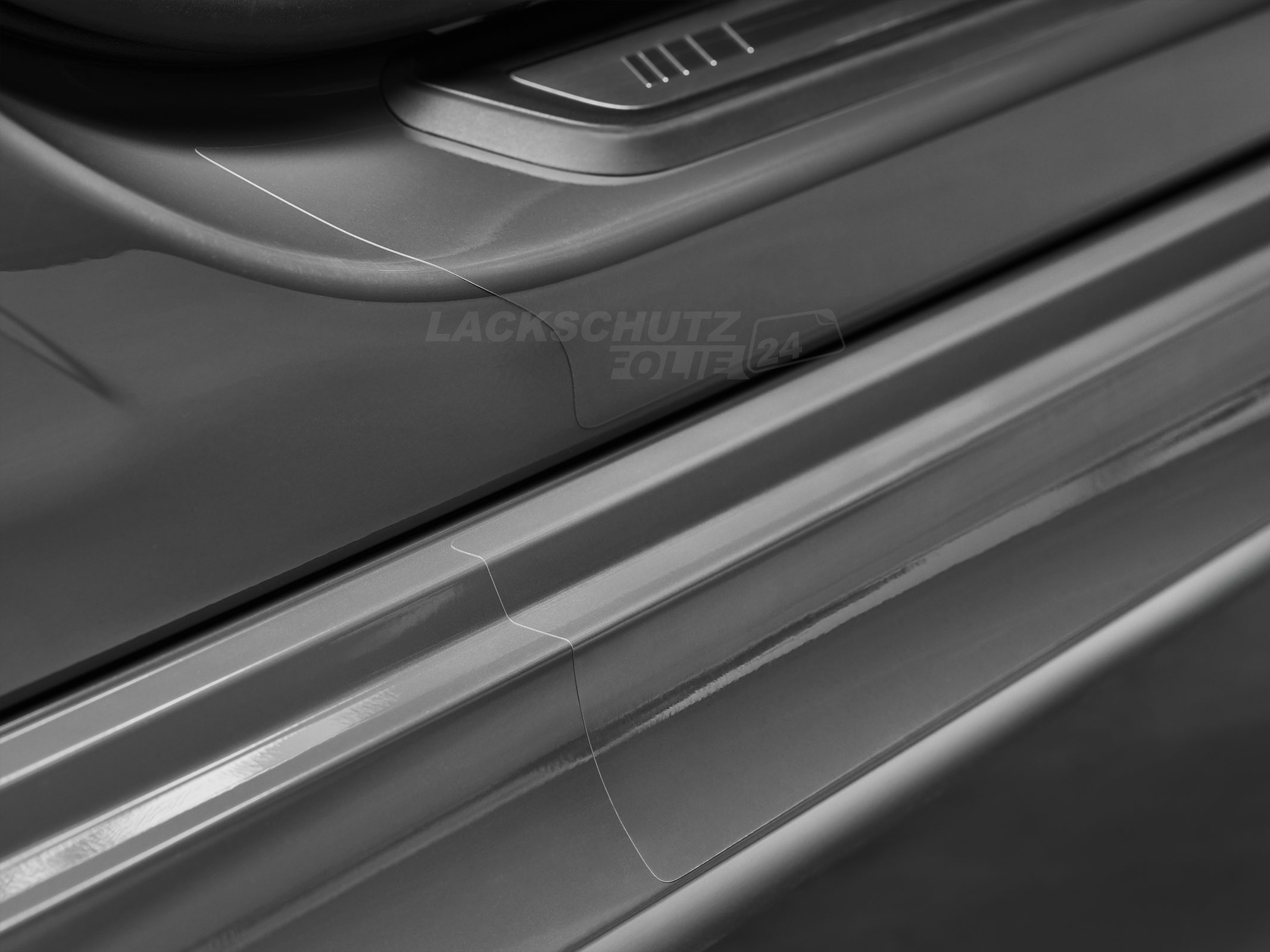 Einstiegsleistenschutzfolie für Audi A6 Limousine C7, Typ 4G, inkl. Facelift, BJ 10/2011-2018