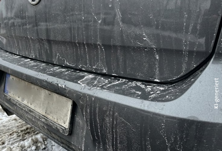 Wintercheck Auto: Streusalz und Frost belasten Lack, Ladekante und Einstiegsleisten im Winter besonders stark