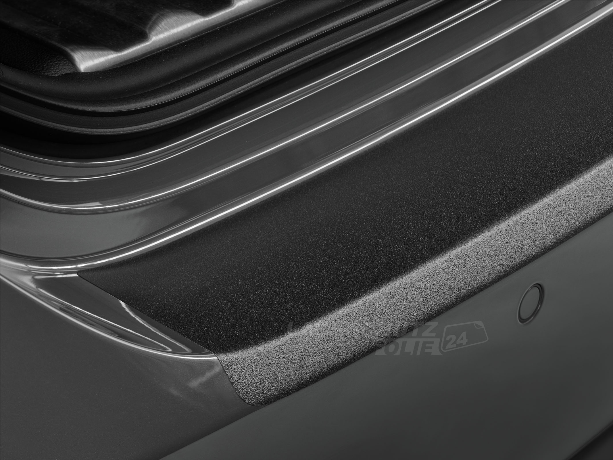 Ladekantenschutzfolie - Schwarz Strukturiert Matt für BMW i3 Typ I01, ab BJ 2013 + Faceliftmodell