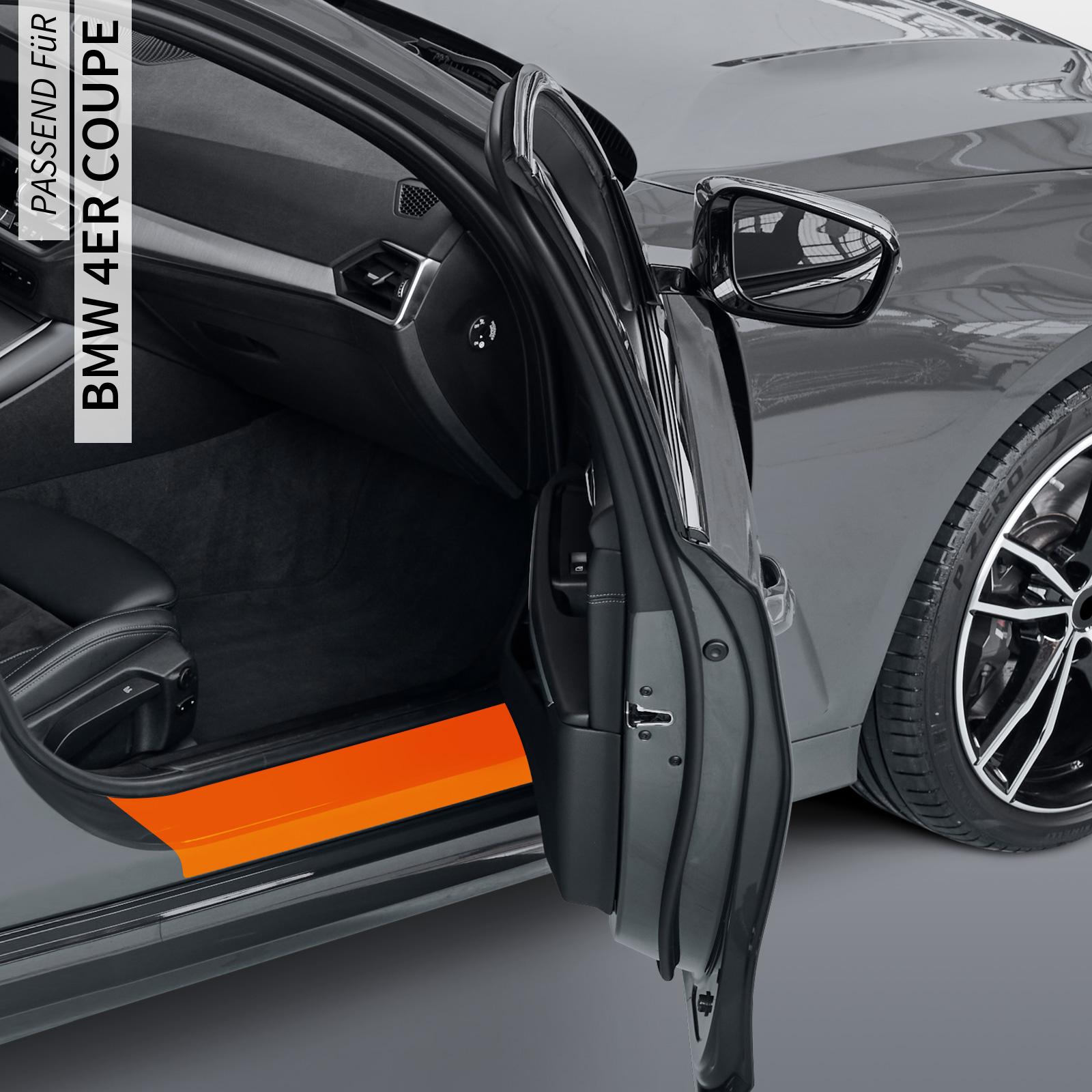 Einstiegsleistenschutzfolie für BMW 4er Coupe Typ F32, BJ 2013-2020