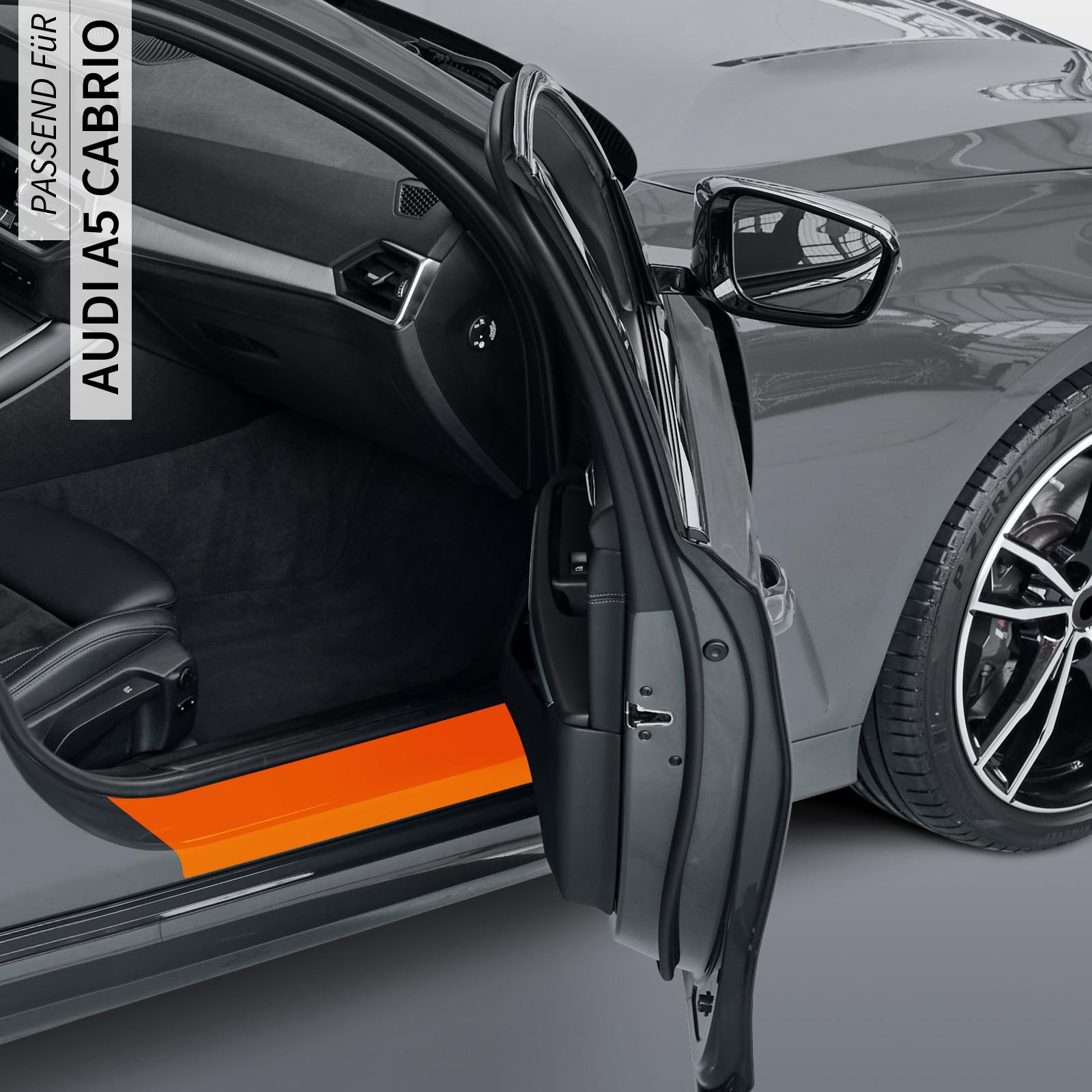 Einstiegsleistenschutzfolie für Audi A5 Cabrio Typ F5, ab BJ 09/2016
