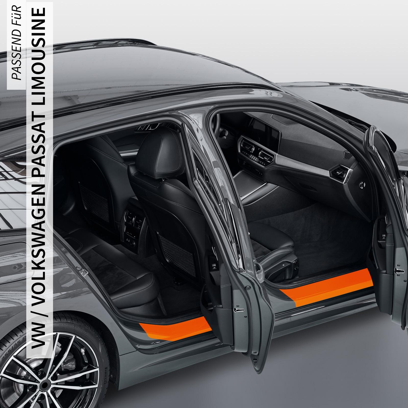 Einstiegsleistenschutzfolie für VW / Volkswagen Passat Limousine B8, Typ 3G, ab BJ 11/2014 + Faceliftmodell