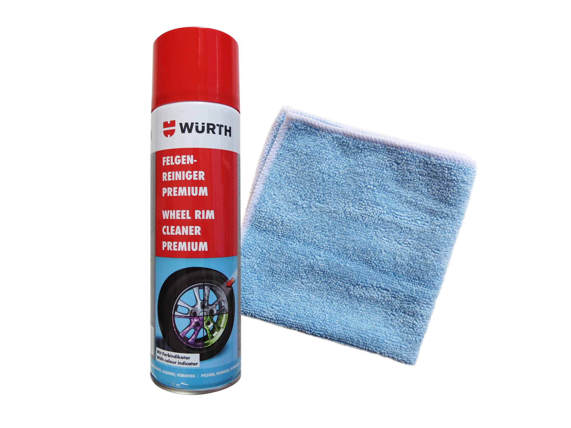 WÜRTH- Felgenreiniger + 1 Microfasertuch Classic Gratis