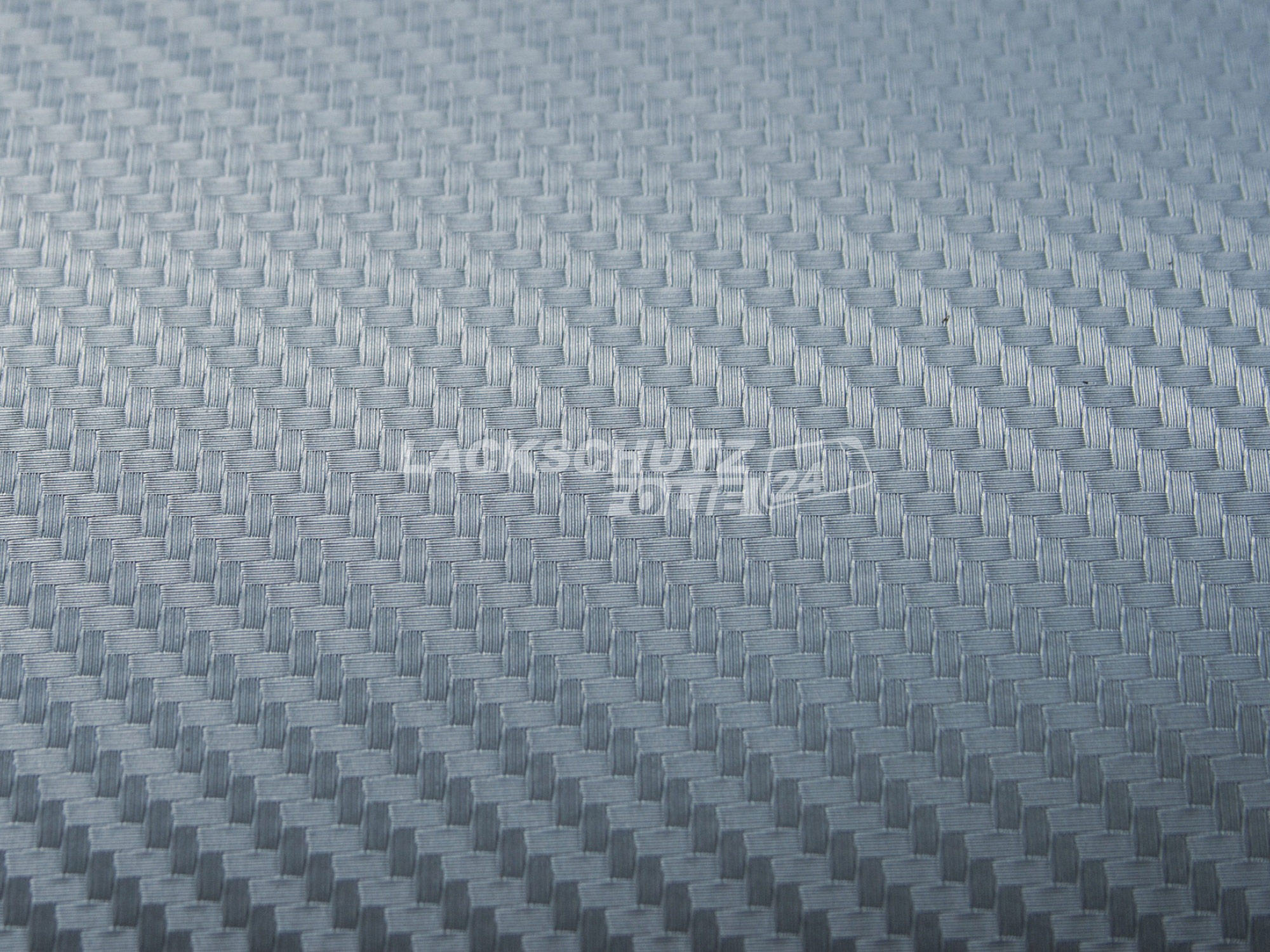 Ladekantenschutzfolie - Silber Carbon-Optik Matt für Mitsubishi Outlander (III) PHEV, Typ CWo, Facelift, ab BJ 2015