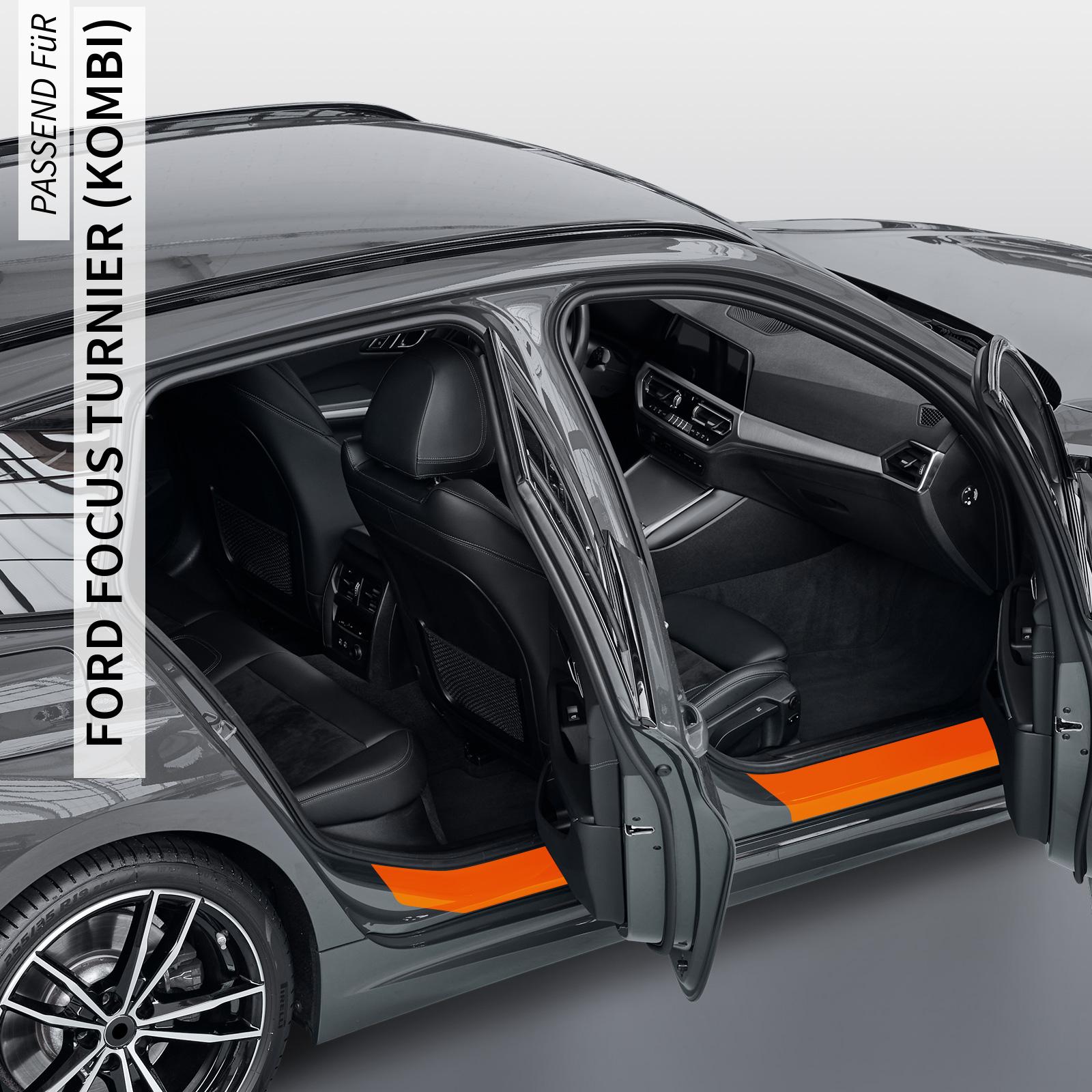 Einstiegsleistenschutzfolie für Ford Focus Turnier (Kombi) (III) Facelift, Typ C346, BJ 2014-09/2018