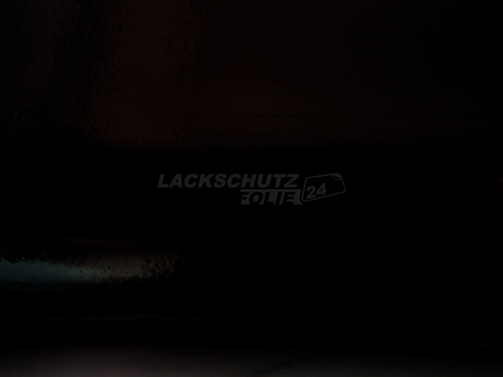 Ladekantenschutzfolie - Schwarz Glatt Hochglänzend 110 µm stark  für Citroen C2 BJ 2003-2009