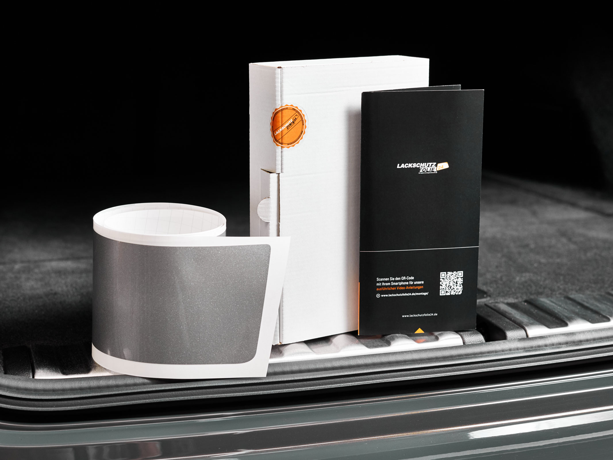 Ladekantenschutzfolie - Silber Glatt Hochglänzend für DS Automobiles DS 5 BJ 03/2012-2018