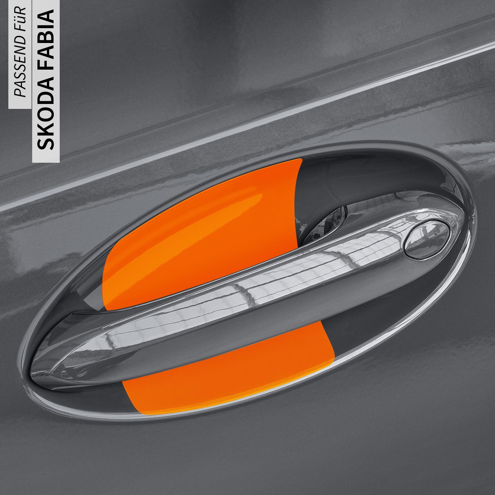 Griffmuldenschutzfolie  für Skoda Fabia (III) Typ NJ, ab 10/2014 + Facelift